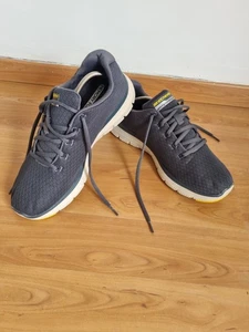 Sketchers Trainers Flex Advantage 4.0 Upstream Grey Waterproof Shoe Size UK 9.5 - Picture 1 of 7