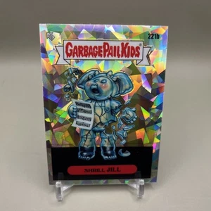 2023 Topps Garbage Pail Kids Chrome #221b Shrill Jill Atomic Refractor - Picture 1 of 2