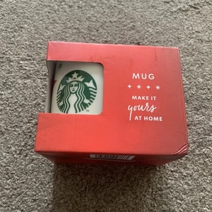 Official Starbucks Coffee Mug Mermaid 'Make it Yours at Home' China Cup - Picture 1 of 3