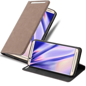 Custodia per ZTE Axon 7 custodia protettiva case custodia cellulare astuccio scomparto per carte - Foto 1 di 15