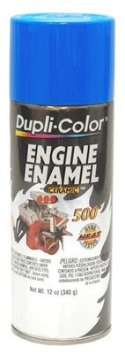 Dupli Color Ford Blue Engine Enamel Spray Paint 12 Ounce High Heat Durable Fi...