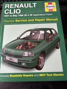 Renault Clio Mk1 (Petrol, 1991-1998) Haynes Workshop Manual - Picture 1 of 1