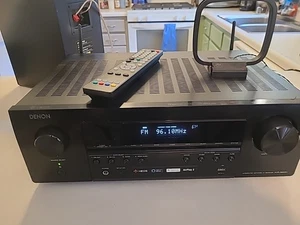 Denon AVR-S650H 5.2 Channel 4K Ultra HD AV Receiver Bundle w/ Remote - Tested! - Picture 1 of 15