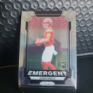 π₯π 2024 Panini Prizm Emergent #2 Jayden Daniels RC Commanders QB - Picture 1 of 3