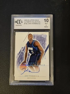 2003-04 Upper Deck Ultimate Collection Josh Howard Auto RC /250 BCCG 10 #152 - Picture 1 of 2