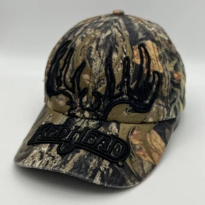 Redhead Hat Cap Strap Back Brown Camo Camouflage Hunting Outdoors Red Head - Picture 1 of 7
