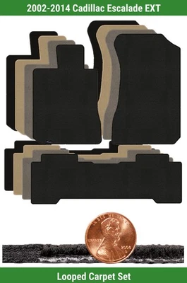 Juego de alfombrillas clásicas personalizadas para Cadillac Escalade EXT '02-14 (3 piezas) #44R Foto 1 de 4