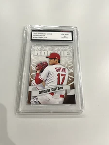 2018 LEAF PRIZED SHOHEI OHTANI RC CARD 18 ROOKIE GRADED 10 - Bild 1 von 2