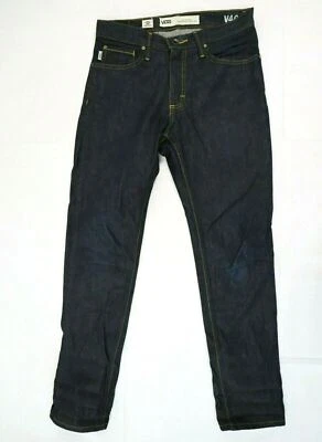 Vans Men's Size 28x30 Taper Jeans White Oak Cone Denim Collab Contrast Stitched - Image 1 of 4