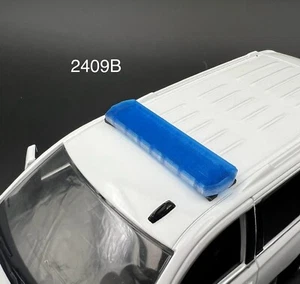 1/24 25 27 LED Ready Code 3 2700 Blue Lightbar Sheriff Highway Patrol Police - Picture 1 of 7