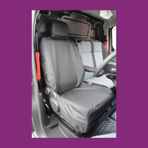 Fiat e-Scudo 2022+ Driver Seat Cover Waterproof Tailored Black UK MADE - Picture 1 of 2