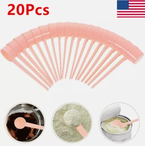 20Pcs/Pack 5g Plastic Measuring Spoon Gram Scoop /Food Baking Medicine /Powder - Picture 1 of 17