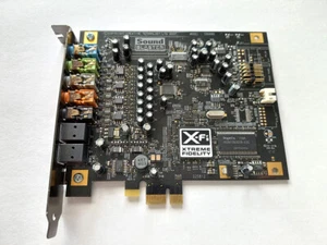 Creative SB0880 Sound Blaster X-Fi Titanium Sound Card 7.1 PCI-E x1 - Picture 1 of 1