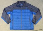 The North Face Thermoball Remix Jacket Men's Sz L Blue Gray Primaloft insulated