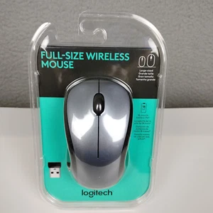 Logitech M310 Kabellose Maus Silber Full Size Windows, Mac NEU - Bild 1 von 8