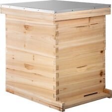 VEVOR Beehive 20 Frame Complete Box Kit 10 Deep-10 Medium Langstroth Beekeeping