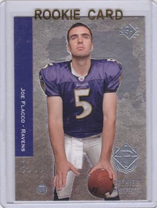 JOE FLACCO RC 2008 Upper Deck SP FOIL Premiere Prospects RAVENS ROOKIE CARD - Picture 1 of 2