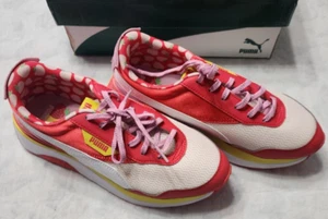Puma Cruise Rider Summer Treats 6.5C Girls Red Sneakers Casual Shoes 385467-0 - Picture 1 of 7