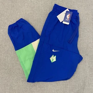Nike Courtside Starting Five Mens Medium Milwaukee Bucks City Edition Pant New - Picture 1 of 15