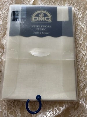 DMC Needlework Fabric 3865 Ivory 28 Ct Linen 20 x 27 - Image 1 of 3
