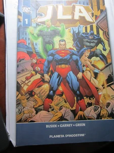 JLA N.1 Busiek-Garney-Green Planeta DeAgostini Wonder Woman, Superman,Batman - Imagen 1 de 2