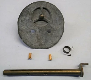 Eje obturador NOS, placa, resorte, tornillos nuevos. Ford V8 Ford/Holley 94 Carb 37-48 - Imagen 1 de 1