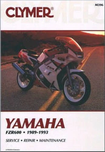 Manual de reparo Clymer Yamaha FZR600 1989-1993: M396 - Imagem 1 de 1