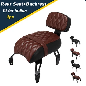 Beifahrersitz Soziussitz Rückenlehne Für Indian Scout Bobber Sixty/Twenty Rogue - Bild 1 von 16