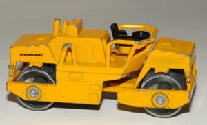 Tomy Tomica Pocket Cars Yellow Dynapac CC21 #59 1/62 Vintage Japan - Picture 1 of 9
