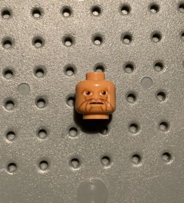 LEGO Star Wars - Eeth Koth Jedi Minifigure Head (7964) - Image 1 of 3