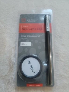 ProMaster Professional "Write On" Rear Lens Cap for Sony E & grease Pencil - Picture 1 of 2