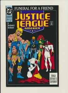 Liga de la Justicia de América 70 cuarta impresión DC Comics 1993 escaneos de alta resolución - Imagen 1 de 2