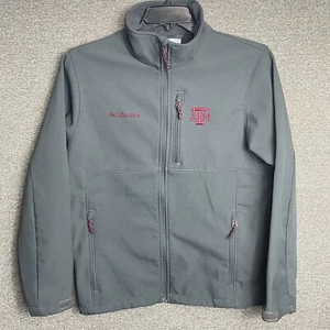Chaqueta Texas A&M Aggies Para Hombre Gris Medio Bordada Forrada de Vellón Columbia - Imagen 1 de 10