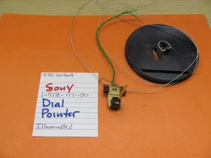 📈SONY 1-518-117-00 DIAL POINTER ILLUMINATED STR-6036A STEREO RECEIVER  - Picture 1 of 4