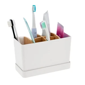 Electric Toothbrush Holders For Bathrooms Organizer Counter Tooth Brushing Stora - Picture 1 of 8