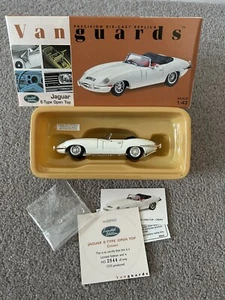 Corgi Vanguards 1:43 VA49000 Jaguar E-Type Open Top Cream Ltd Edition - Picture 1 of 1