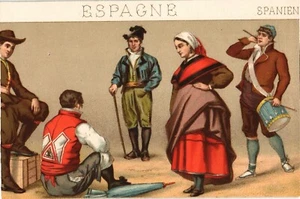 España Antigua Postal Vintage Tipos españoles Tipos Españoles (1485) - Imagen 1 de 2