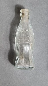 Mini glass Coca-Cola Coke bottle vintage 2.5 inches tall - Picture 1 of 4