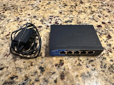 Conmutador Ethernet Gigabit de 5 puertos Linksys SE3005V2 Foto 1 de 3