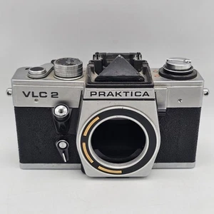 ***ROTA*** Solo cuerpo de cámara fotográfica Praxis VLC2 Pentacon 35 mm - como está en las piezas - Imagen 1 de 14