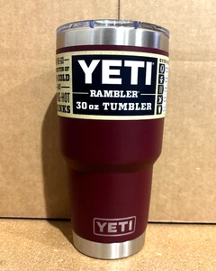 Vaso Yeti 30 oz vino silvestre tinto - Imagen 1 de 5