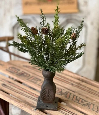 Selección floral de pino abeto teluride de 14" Foto 1 de 2