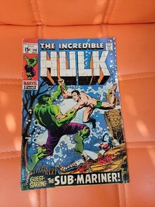 1969 Marvel Comics The Incredible Hulk #118 Silver Age ~ Sub-Mariner Namor - Picture 1 of 1