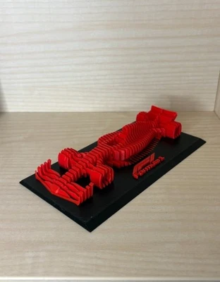 Auto Formula 1 in Stampa 3D | Modellino Decorativo Design Moderno  - Immagine 1 di 3