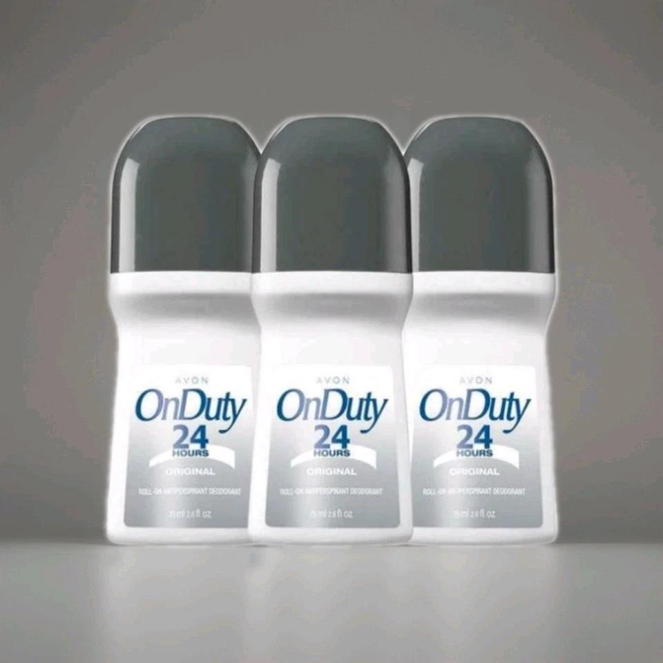 x3 * AVON * ON DUTY Original * Roll-On Deo * 3 Stück - Bild 1 von 1