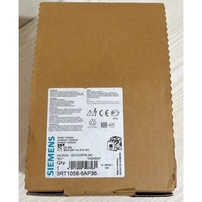 1PC SIEMENS 3RT1056-6AP36 3RT1 056-6AP36 Contactor New - Image 1 of 2
