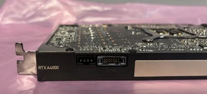 Nvdia Quadro RTX A4000 16GB GDDR6 PCIe 4.0 x16 Graphics Desktop Video Card - Afbeelding 1 van 4