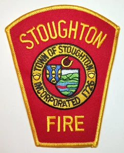 Stoughton Massaschusetts Feuer Patch - Kostenloser US-Versand mit Sendungsverfolgung! - Bild 1 von 1