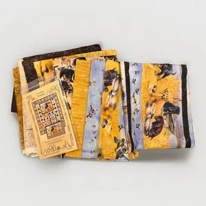 Northcott Fabric Complete Quilt Kit - Faithful Friends Fabric & Pattern 65”x73” - Picture 1 of 4
