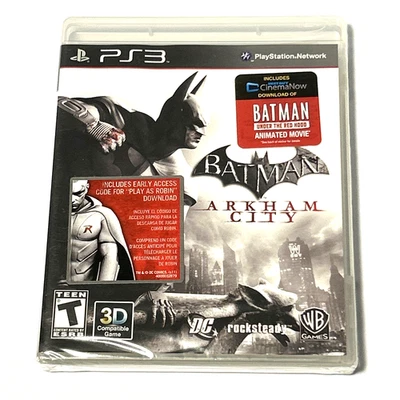 Batman - Arkham City (Sony PlayStation 3, 2011) **BRAND NEW** factory-sealed PS3 - Image 1 of 3